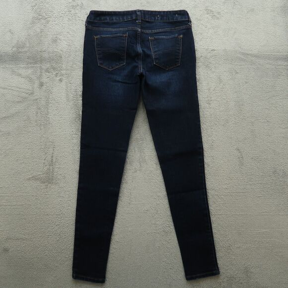 Decree Jeans Junior's Size 5 Blue Low-Rise Legging Denim 31" Inseam Stretch - Picture 12 of 16